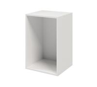 GoodHome Atomia Matt White Modular Furniture Cabinet, (H)750mm (W)500mm (D)450mm