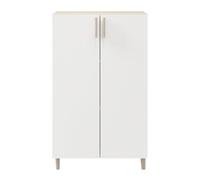 GoodHome Atomia Matt White Oak Effect Cabinet (H)1235mm (W)750mm (D)350mm