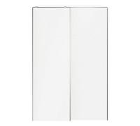 GoodHome Atomia Matt White Particle Board Wardrobe (H)2250mm (W)1500mm (D)655mm