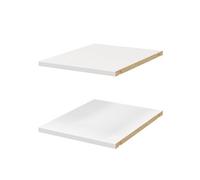 GoodHome Atomia Matt White Shelf, (L)339mm (D)432mm