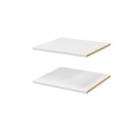 GoodHome Atomia Matt White Oak Effect Shelf, (L)464mm (D)432mm