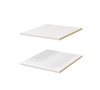 GoodHome Atomia Matt White Shelf, (L)464mm (D)562mm