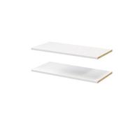 GoodHome Atomia Matt White Shelf, (L)714mm (D)332mm