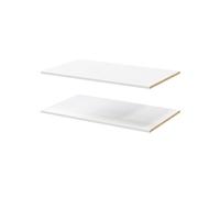 GoodHome Atomia Matt White Shelf, (L)964mm (D)562mm