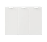 GoodHome Atomia Matt White Storage Unit