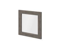 GoodHome Atomia Mirrored Grey Oak Effect Transparent Modular Furniture Door, (H) 372mm (W) 372mm