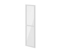 GoodHome Atomia Mirrored White Transparent Modular Furniture Door, (H) 1872mm (W) 497mm