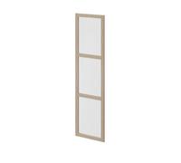 GoodHome Atomia Oak Effect Opaque Non-Mirrored Modular Furniture Door, (H) 1872mm (W) 497mm