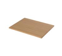 GoodHome Avela Matt Oak Effect Oak Veneer Square Edge Worktop (T) 1.8Cm X (L) 60Cm X (W) 45.1Cm