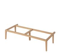 GoodHome Avela Matt Oak Vanity Unit Feet (H)210mm (W)1000mm