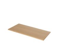 GoodHome Avela Matt Oak Effect Oak Veneer Square Edge Worktop (T) 1.8Cm X (L) 100Cm X (W) 45.1Cm