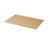 GoodHome Avela Matt Oak Effect Oak Veneer Square Edge Worktop (T) 1.8Cm X (L) 80Cm X (W) 45.1Cm