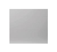 GoodHome Balsamita Matt Grey Drawer Front, Pack Of 3 (H)715mm (W)797mm (T)18mm