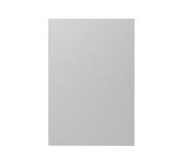GoodHome Balsamita Matt Grey Slab Standard End Panel (H)870mm (W)590mm