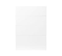 GoodHome Balsamita Matt White Multi Drawer Front (H)715mm (W)497mm (T)18mm