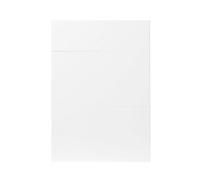 GoodHome Balsamita Matt White Drawer Front, Pack Of 3 (H)715mm (W)497mm (T)18mm