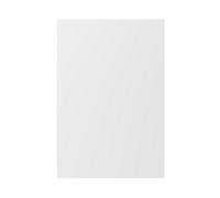 GoodHome Balsamita Matt White Slab Standard End Panel (H)870mm (W)590mm