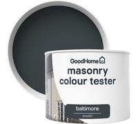 GoodHome Baltimore Smooth Matt Masonry Paint, 350Ml Tester Pot