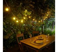 GoodHome Bideford Mains-Powered (Plug-In) Warm White 10 Led Indoor & Outdoor String Lights