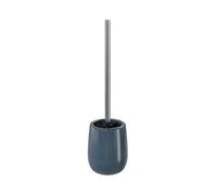 GoodHome Boann Gloss Blue Reactive Glaze Effect Ceramic Toilet Brush & Holder