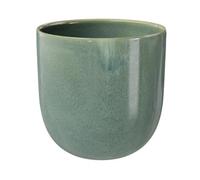 GoodHome Boann Gloss Green Reactive Glaze Effect Ceramic Tumbler
