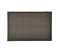 GoodHome Boykins Grey Geometric Barrier Mat, 60Cm X 90Cm