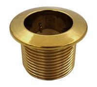 GoodHome Brass Effect Plastic Basin Overflow Trim