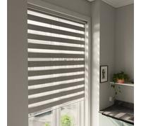 GoodHome Brize Corded Mottled Grey Day & Night Roller Blind (W)160Cm (L)180Cm
