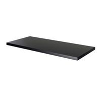 GoodHome Cadelia Matt Black Square Edge Chipboard & Laminate Worktop (T) 2Cm X (L) 100.5Cm X (W) 45.5Cm