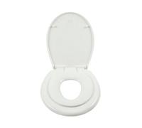 GoodHome Carilo White Round Family Soft Close Toilet Seat