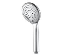GoodHome Cavally Chrome Effect 3-Spray Pattern Shower Head
