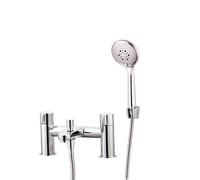 GoodHome Cavally Chrome Effect Mixer Tap With Shower Kit
