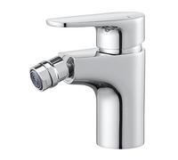GoodHome Cavally Standard Chrome Effect Round Bidet Mono Mixer Tap