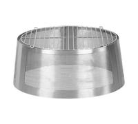 GoodHome Celsian Round Stainless Steel Bbq Grate (L)42.5Cm X (W)42.5Cm