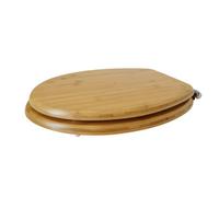 GoodHome Cervia Bamboo Standard Soft Close Toilet Seat