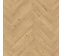 GoodHome Chesterfield Natural Oak Effect Synchronic Laminate Flooring Sample
