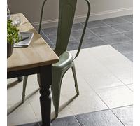 GoodHome Cirque Beige Matt Stone Effect Ceramic Indoor Floor Tile, Pack Of 9, (L)333mm (W)333mm