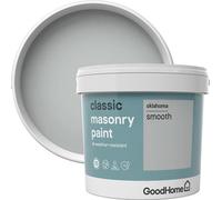 GoodHome Classic Oklahoma Smooth Matt Masonry Paint, 5L