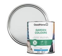 GoodHome Colour It White Matt Multi-Surface Paint, 2.5L