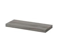 GoodHome Cusko Grey Oak Effect Rectangular Floating Shelf (L)60Cm X (D)23.5Cm