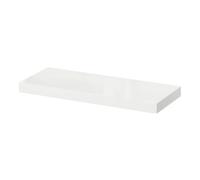GoodHome Cusko White Rectangular Floating Shelf (L)60Cm X (D)23.5Cm