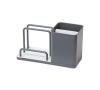 GoodHome Datil Anthracite Sink Caddy, (H)112mm (W)90mm