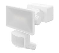 GoodHome Davern Awl1020-Iw White Mains-Powered Cool White Outdoor Led Pir Floodlight 1000Lm