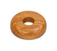 GoodHome Decor 275 Wooden Oak Effect Pipe Collar (Dia)16mm, Pack Of 2