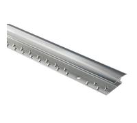 GoodHome Decor10 Gloss Silver Effect Carpet To Flooring Trim (L)93Cm (W)28mm