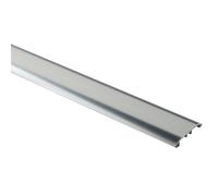 GoodHome Decor10 Gloss Silver Effect Threshold (L)93Cm (W)37mm
