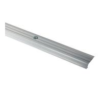GoodHome Decor10 Gloss Silver Effect Vinyl Flooring Edging Strip (L)180Cm (W)27mm