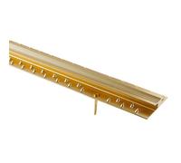 GoodHome Decor30 Gloss Gold Effect Carpet To Carpet Trim (L)93Cm (W)17.5mm