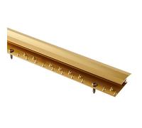 GoodHome Decor30 Gloss Gold Effect Carpet To Flooring Trim (L)93Cm (W)28mm