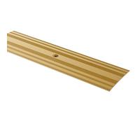 GoodHome Decor35 Matt Gold Effect Cover Strip (L)93Cm (W)60mm
